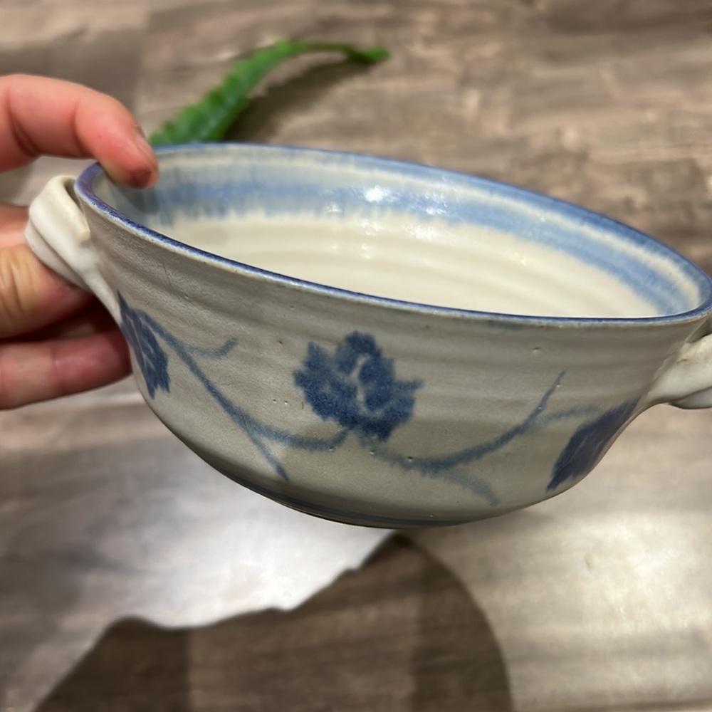 VINTAGE Pottery Dish - handcrafted - Picture 9 of 12